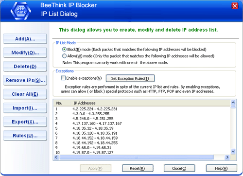 ip block assignments